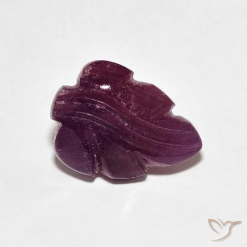 2.78캐럿 천연 Medium Dark-Purple 루비, 팬시한, 불투명체