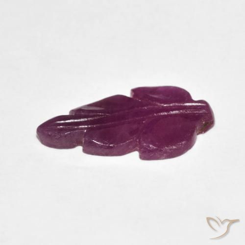 2.74캐럿 천연 Medium Dark-Purple 루비, 팬시한, 불투명체
