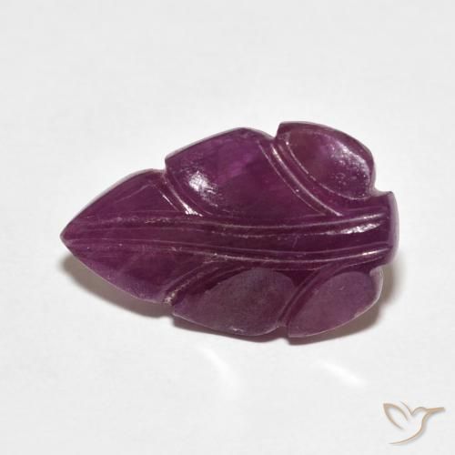 6.73ct 자연스러운 라즈베리 레드 루비, 팬시한, 불투명체