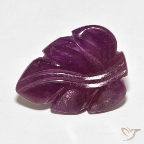 9.79ct 자연스러운 Medium Dark-Purple 루비, 팬시한, 불투명체