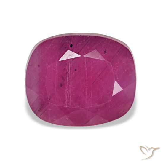 2.65ct 레드 루비, 쿠션, VS
