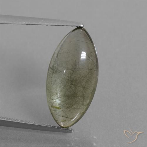 7.80ct 자연스러운 포함으로 지우기 루틸 쿼츠, 보석, 투명한