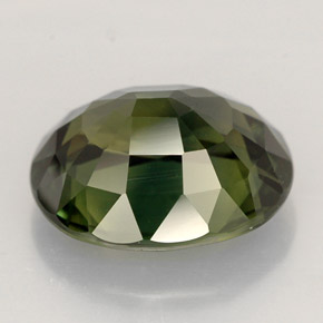 4.55캐럿 천연 푸르스름한 그린 사파이어, 타원형 컷, 10.8×9.1 mm, VS-SI