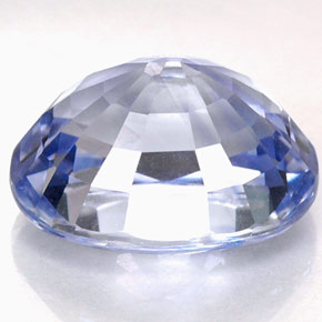 4.76캐럿 천연 바이올렛 블루 사파이어, 타원형 컷, 10.5×8.2 mm, IF