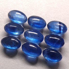 캐럿 천연 블루 사파이어 보석, 투명한, 5×3.3 mm, 투명/반투명