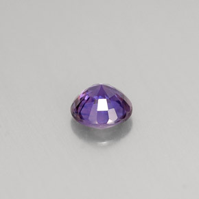 0.52캐럿 천연 블루 바이올렛 사파이어, 라운드 컷, 4.69 mm, VS-SI