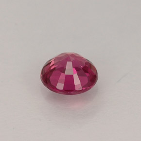 0.37캐럿 천연 퍼플 핑크 사파이어, 라운드 컷, 4.22 mm, VS