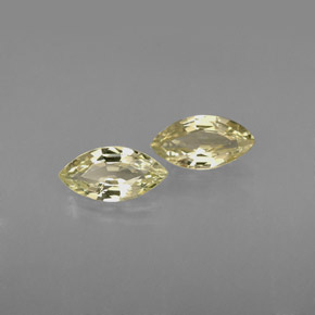 캐럿 천연 골든 옐로우 사파이어 보석, 마퀴즈, 8.1×4.1 mm, VVS-VS