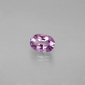 0.77캐럿 천연 바이올렛 사파이어, 타원형 컷, 6.1×4.3 mm, VVS-VS