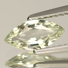 0.79캐럿 천연 라이트 그린 사파이어, 마퀴즈, 9×4.5 mm, VVS-VS