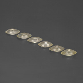 캐럿 천연 옐로우 사파이어 보석, 마퀴즈, 8×4.1 mm, VVS-VS