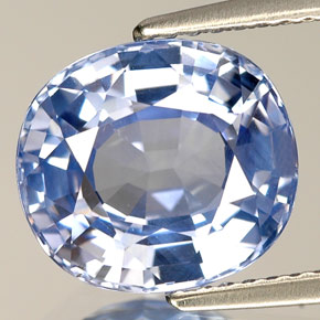 5.17캐럿 천연 블루 사파이어, 쿠션 컷, 10.4×9.3 mm, VS