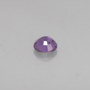 0.47캐럿 천연 블루 바이올렛 사파이어, 라운드 컷, 4.53 mm, VS-SI