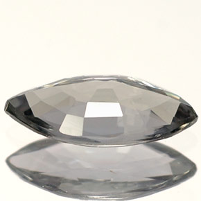 0.91캐럿 천연 그레이 그린 사파이어, 마퀴즈, 9.1×4.7 mm, VVS