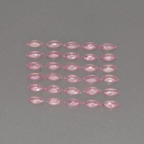 캐럿 천연 핑크 사파이어 보석, 마퀴즈, 3.9×2 mm, VVS