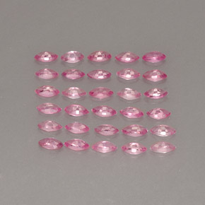 캐럿 천연 핑크 사파이어 보석, 마퀴즈, 3.9×2 mm, VVS