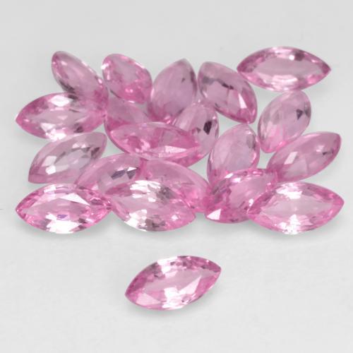 1.99캐럿 천연 매우 연한 핑크 사파이어 보석, 마퀴즈, 4.1×2.1 mm, VVS-VS