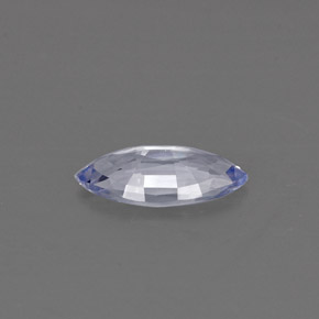 0.56캐럿 천연 라이트 블루 사파이어, 마퀴즈, 8×4.1 mm, VVS