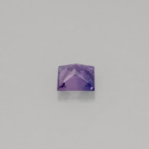 0.46캐럿 천연 블루 바이올렛 사파이어, 스퀘어, 4.2×4.1 mm, VS