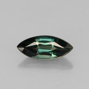 1.16캐럿 천연 푸르스름한 그린 사파이어, 마퀴즈, 10×4.4 mm, VVS-VS