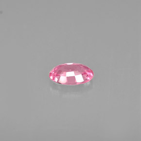 0.59캐럿 천연 핑크 사파이어, 타원형 컷, 6×4.2 mm, VS