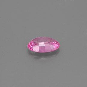 0.48캐럿 천연 핑크 사파이어, 타원형 컷, 5.9×4 mm, VS