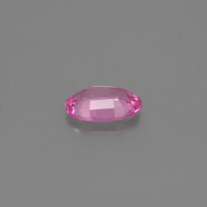 0.46캐럿 천연 핑크 사파이어, 타원형 컷, 5.9×4 mm, VVS