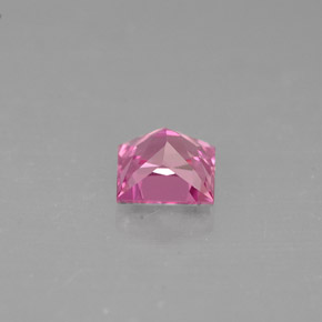 0.60캐럿 천연 퍼플 핑크 사파이어, 스퀘어, 4.5×4.4 mm, VVS-VS