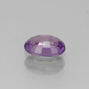0.61캐럿 천연 바이올렛 사파이어, 타원형 컷, 6×4.1 mm, VS