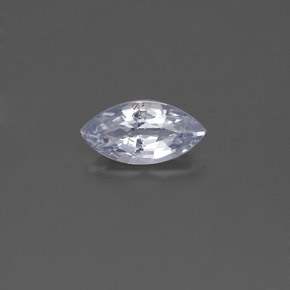 0.48캐럿 천연 라이트 블루 사파이어, 마퀴즈, 7.1×3.6 mm, VS-SI