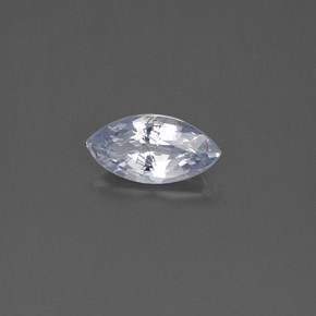 0.48캐럿 천연 라이트 블루 사파이어, 마퀴즈, 7.1×3.6 mm, VS-SI