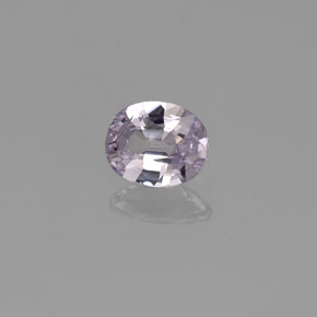 0.42캐럿 천연 라이트 바이올렛 화이트 사파이어, 타원형 컷, 5.2×4.2 mm, VS-SI