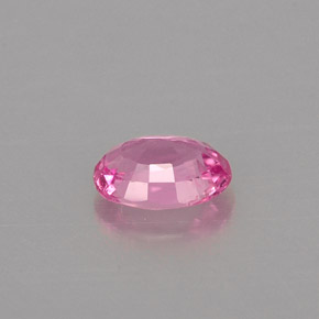 0.55캐럿 천연 핑크 사파이어, 타원형 컷, 5.7×4 mm, VS