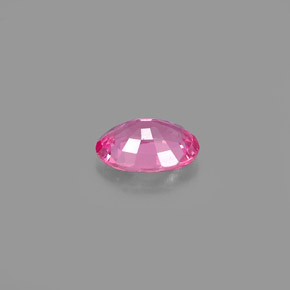 0.49캐럿 천연 핑크 사파이어, 타원형 컷, 5.8×4 mm, VVS
