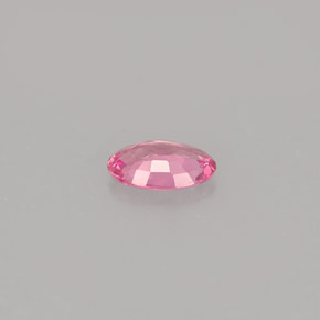 0.42캐럿 천연 핑크 사파이어, 타원형 컷, 5.9×4 mm, IF