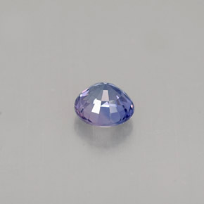 0.39캐럿 천연 푸르스름한 바이올렛 사파이어, 라운드 컷, 4.18 mm, VS