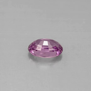 0.63캐럿 천연 퍼플 사파이어, 타원형 컷, 6×4.1 mm, VVS-VS