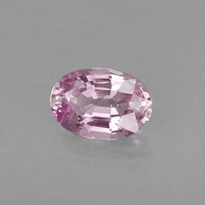 0.59캐럿 천연 핑크 사파이어, 타원형 컷, 5.9×4.1 mm, VVS