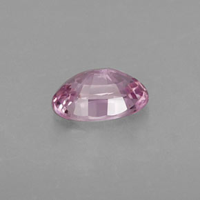 0.59캐럿 천연 핑크 사파이어, 타원형 컷, 5.9×4.1 mm, VVS