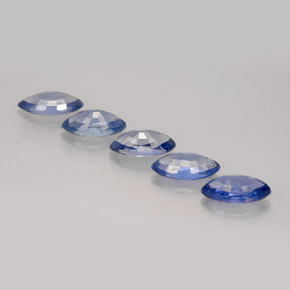 캐럿 천연 블루 사파이어 보석, 마퀴즈, 7.1×3.6 mm, VS
