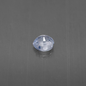 0.32캐럿 천연 라이트 블루 사파이어, 하트 모양, 4.2×4.1 mm, VS-SI