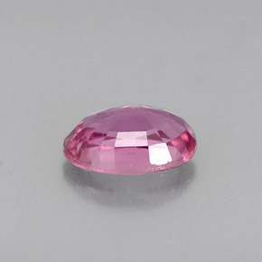 0.68캐럿 천연 퍼플 핑크 사파이어, 타원형 컷, 6.2×4.3 mm, VVS-VS
