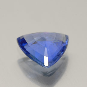 1.85캐럿 천연 콘플라워 블루 사파이어, 트릴리언, 8.4×7.9 mm, VS