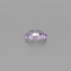 0.53캐럿 천연 바이올렛 사파이어, 타원형 컷, 5.9×4.1 mm, VVS-VS