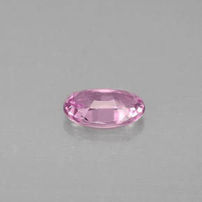 0.47캐럿 천연 퍼플 핑크 사파이어, 타원형 컷, 5.9×4 mm, VVS-VS
