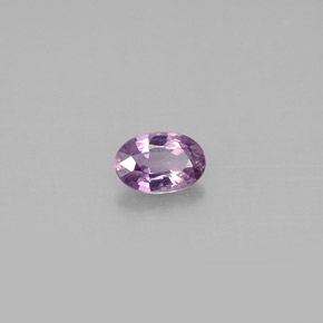 0.59캐럿 천연 퍼플 사파이어, 타원형 컷, 6.1×4.1 mm, VS