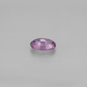 0.59캐럿 천연 퍼플 사파이어, 타원형 컷, 6.1×4.1 mm, VS