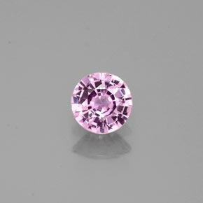 0.42캐럿 천연 바이올렛 사파이어, 라운드 컷, 4.59 mm, VVS-VS