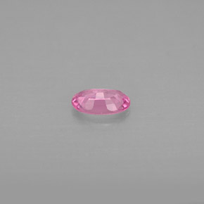 0.47캐럿 천연 퍼플 핑크 사파이어, 타원형 컷, 5.9×4 mm, VVS-VS