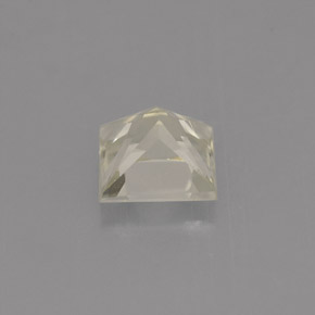 0.96캐럿 천연 라이트 옐로우 사파이어, 스퀘어, 5.2×5.1 mm, VVS-VS